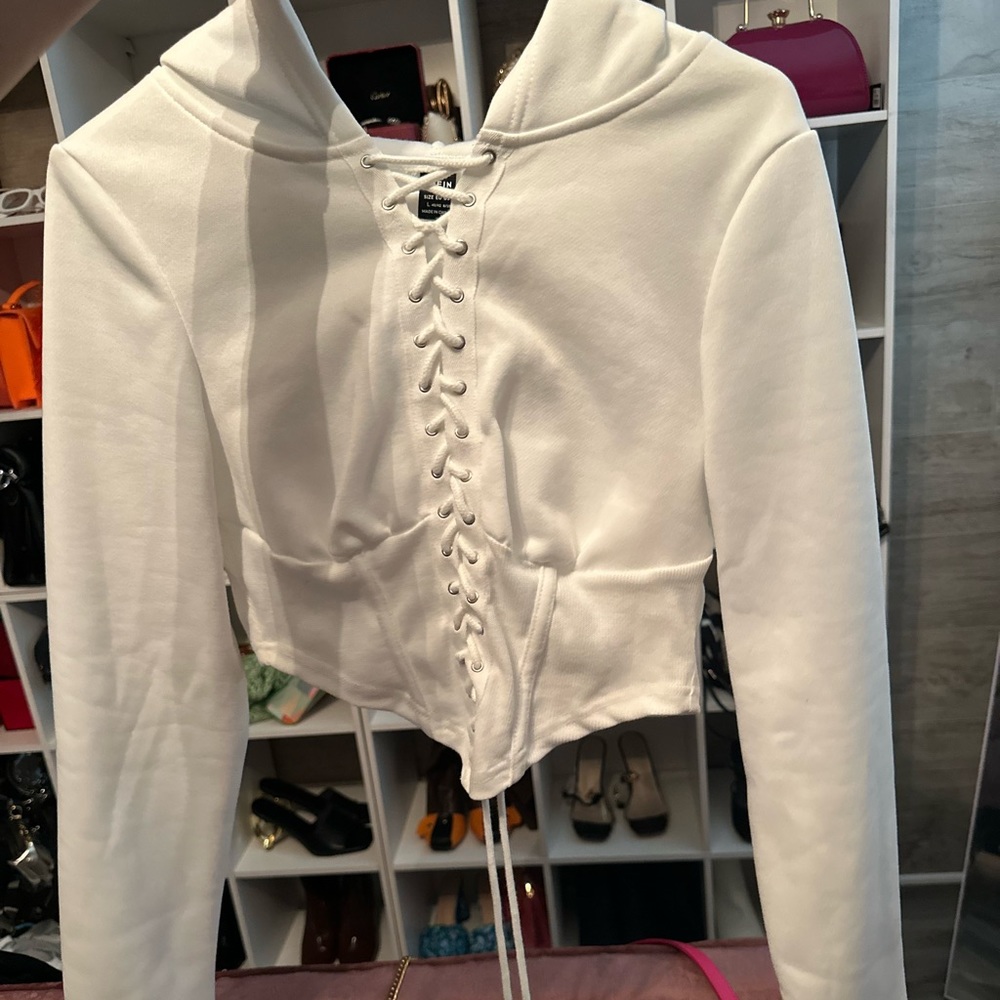 Corset sweater